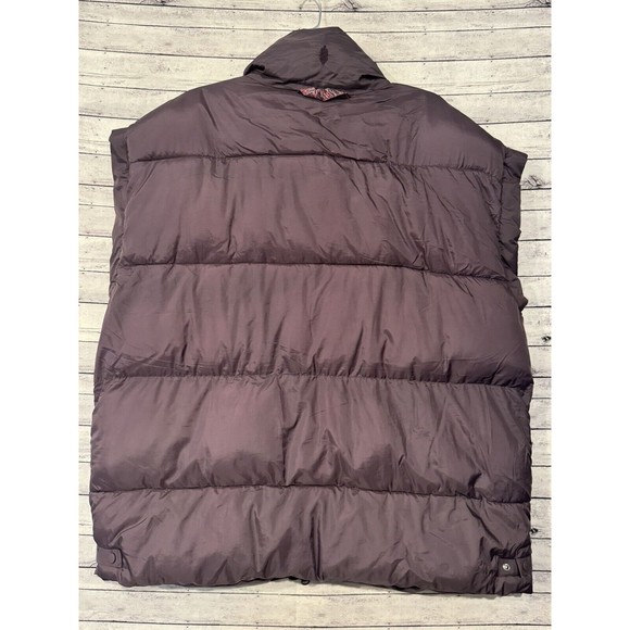 Free People FP Movement In A Bubble Puffer Vest Womens Sz L Oversized Purple - Picture 7 of 14